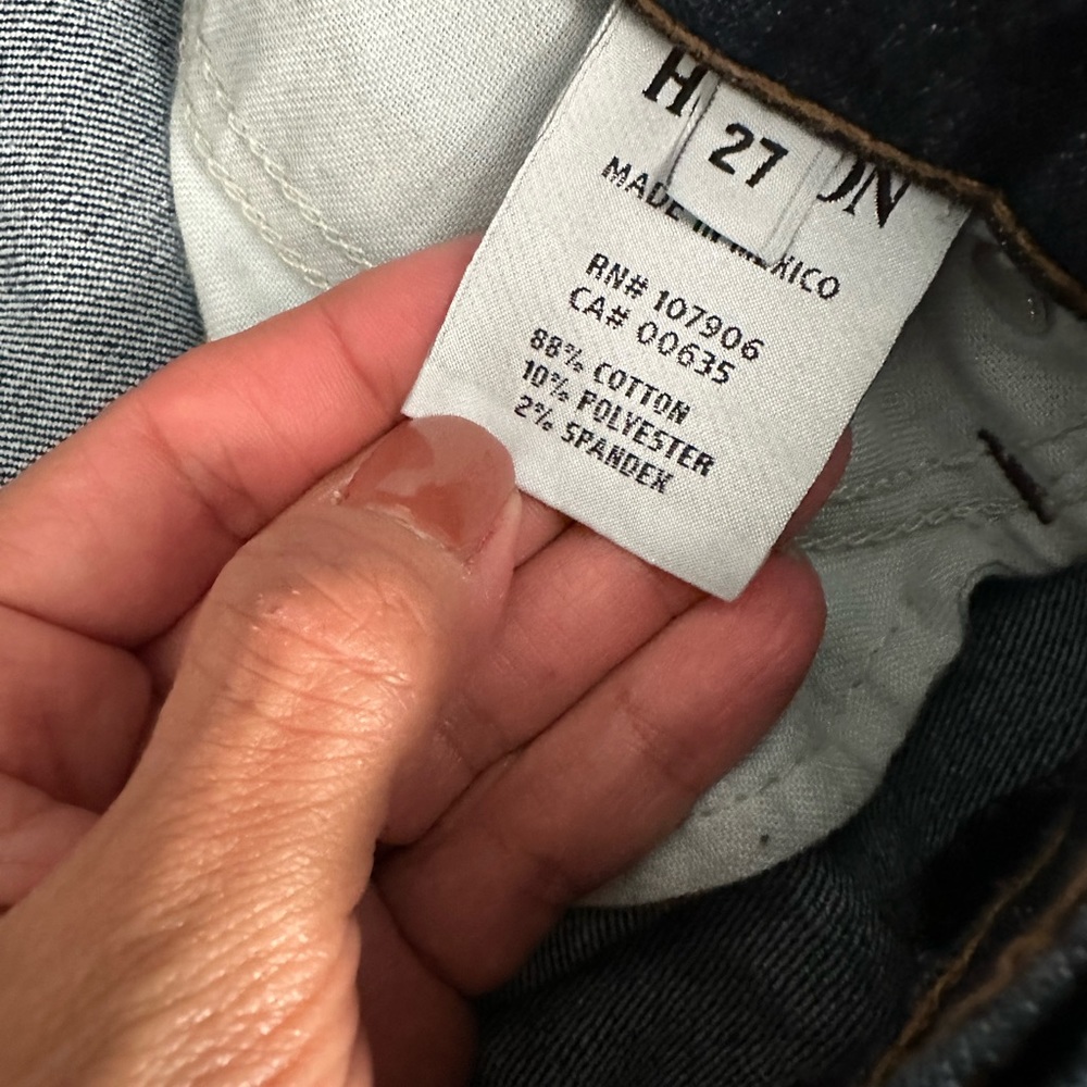 Hudson Krista Super Skinny Raw Hem Jeans - Picture 10 of 10
